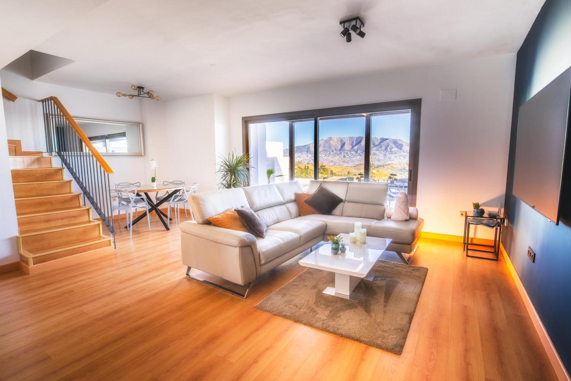 Penthouse La Cala De Mijas Golfview,Mountain Ans Seaview Apartment ภายนอก รูปภาพ